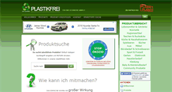 Desktop Screenshot of plastikfrei.at